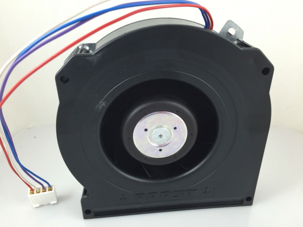 EBM Papst Fan Assembly with Custom Molex Connector