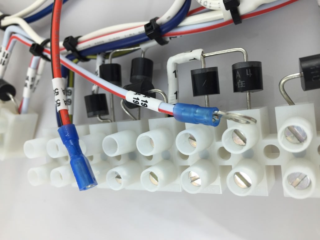 Wire Insertion Terminal Block, Custom Electro-mechanical Assembly.
