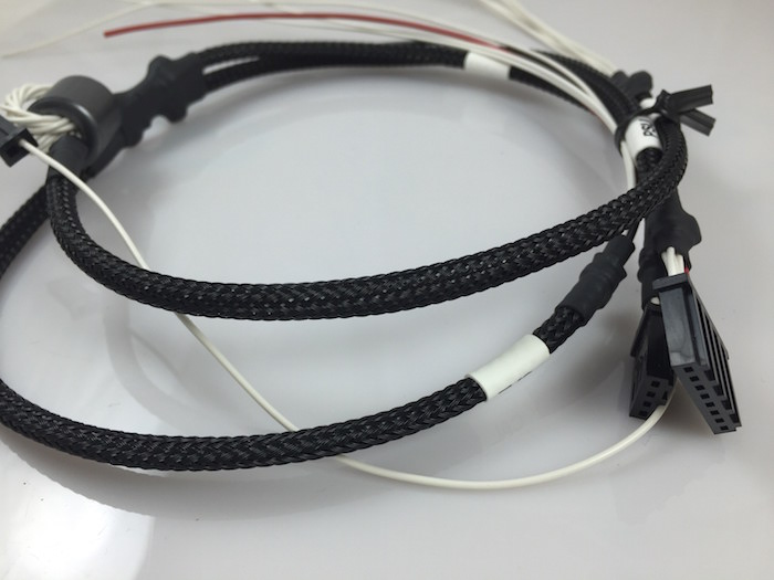 Wire Harness with Flame Retardent Expandable Loom